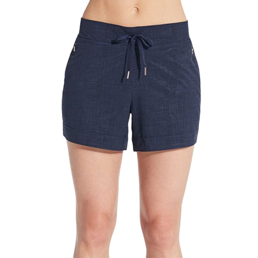 CALIA Mid-Rise Dri-Fit Draw String Shorts Navy XS